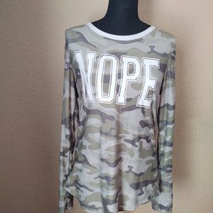 Camouflage Army Long sleeve t shirt